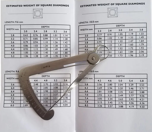 Jo-Di GA240 Diamond Weight Calculator