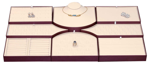 SET22-1-L30 Display Set 8 pc  Beige - Brown