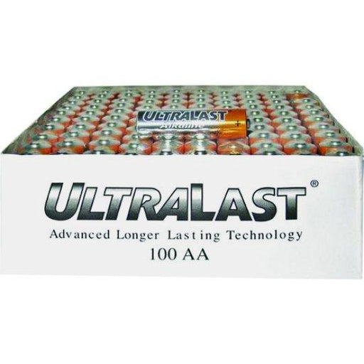 UltraLast 100 Pack AA Batteries