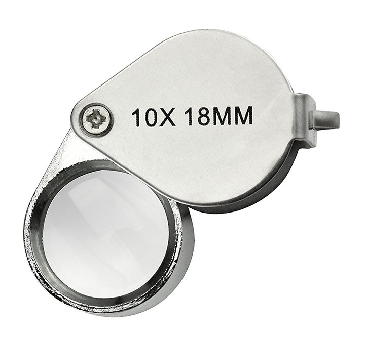 EL962 10x 18mm Chrome Loupe