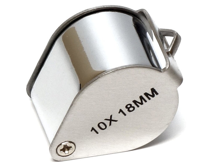 EL962 10x 18mm Chrome Loupe