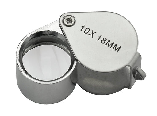 EL962 10x 18mm Chrome Loupe