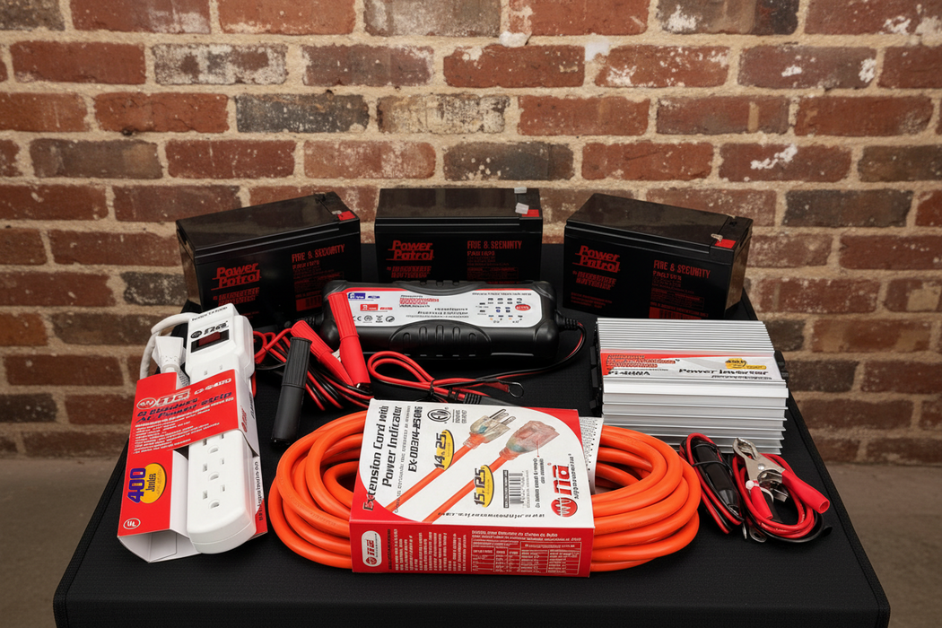 FC ALARM BACKUP KIT - Security System Emergency Power Backup Kit