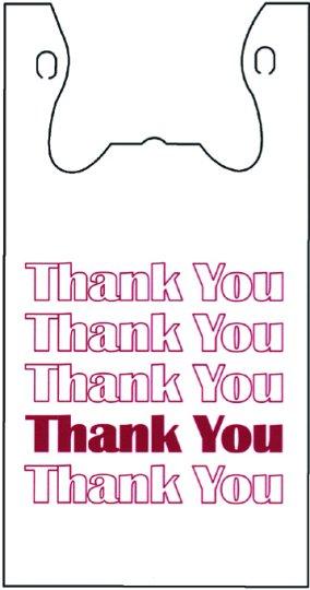Thank You Bag 11.5" x 6.5" x 22"