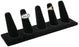 M&M 245-5 Velvet 5-Finger Ring Stand - Black