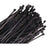 8 inch Cable Z-Tie Black 100 Pcs Bag