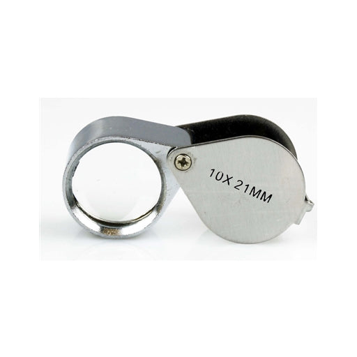 MJ381021C 10 x 21mm Chrome Jewelers Loupe